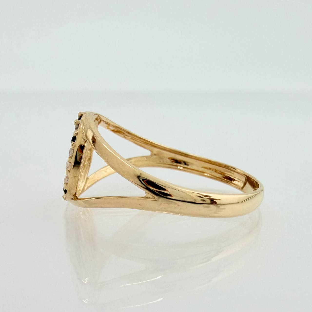 Anillo Corona 1.7gr / T6 1/4 / Oro Amarillo 18K