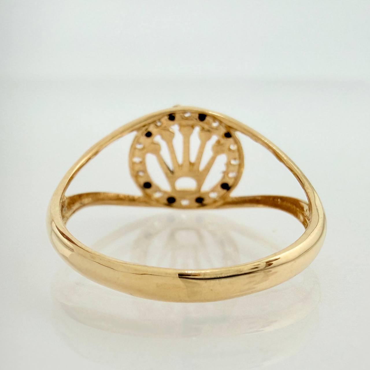 Anillo Corona 1.7gr / T6 1/4 / Oro Amarillo 18K