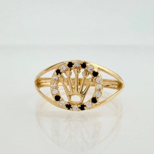 Anillo Corona 1.7gr / T6 1/4 / Oro Amarillo 18K