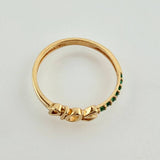 Anillo Dios 1.5gr / T6 / Oro Amarillo 18K &