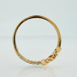 Anillo Dios 1.5gr / T6 / Oro Amarillo 18K &