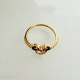 Anillo Ratona 1.95gr / T7 1/4 / Tres Oros 18K