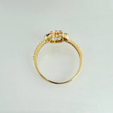 Anillo Ratona 1.95gr / T7 1/4 / Tres Oros 18K