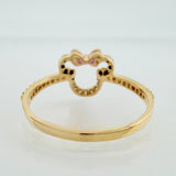 Anillo Ratona 1.95gr / T7 1/4 / Tres Oros 18K