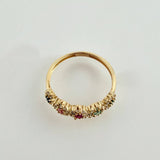 Anillo Churumbela Tupido 2gr / T6 / Oro Amarillo 18K