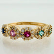 Anillo Churumbela Tupido 2gr / T6 / Oro Amarillo 18K