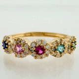 Anillo Churumbela Tupido 2gr / T6 / Oro Amarillo 18K