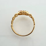 Anillo Correa Corona 2.45gr / T6 1/4 / Oro Amarillo 18K