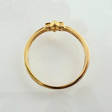 Anillo Estrella David 1.6gr / T6 / Oro Amarillo 18K