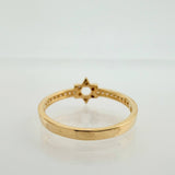 Anillo Estrella David 1.6gr / T6 / Oro Amarillo 18K