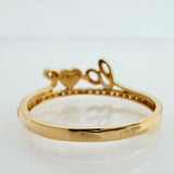 Anillo Love Corazon 1.7gr / T6 1/4 / Oro Amarillo 18K &