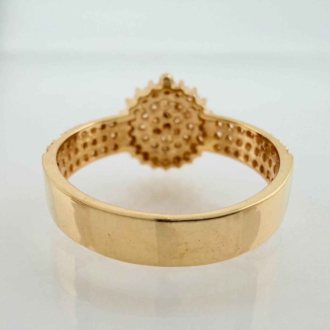 Anillo Corona 2.85gr / T5 1/2 / Oro Amarillo 18K &