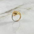 Anillo Pantera 6.4gr / T9 4/4 / Circones Negros Dos Oros Amarillo Blanco ©