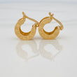 Candongas Bv  5.05gr / 1.3cm / Oro Amarillo 18K $