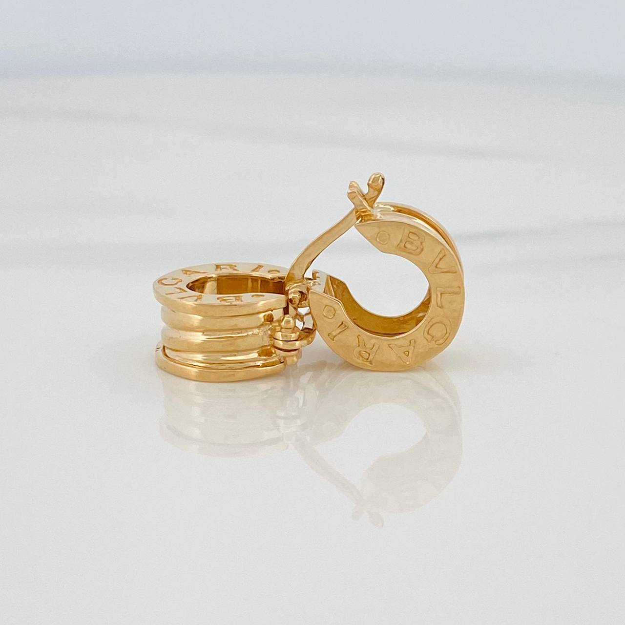 Candongas Bv  4.7gr / 1.3cm / Oro Amarillo 18K &