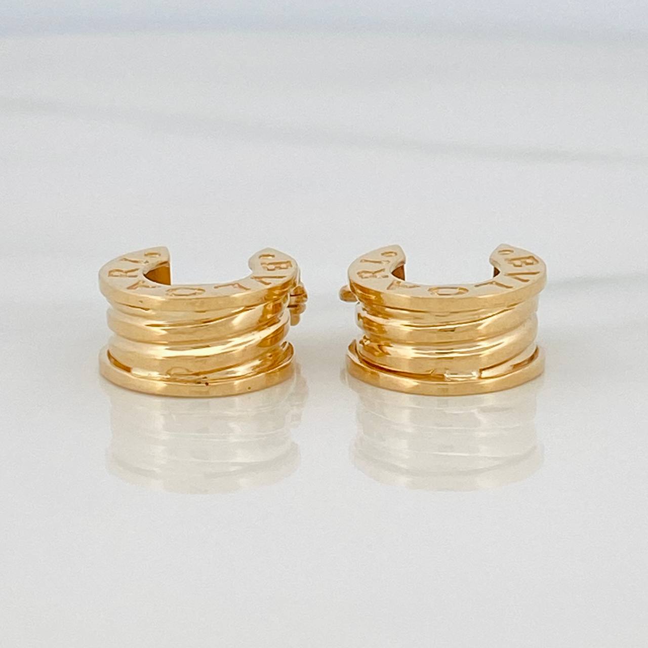 Candongas Bv  4.7gr / 1.3cm / Oro Amarillo 18K &