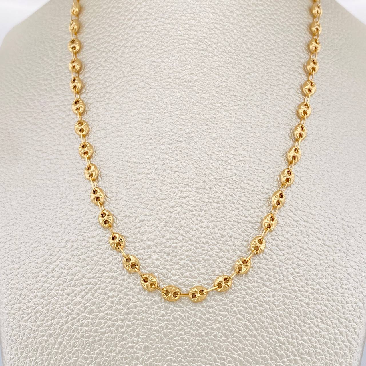 Cadena Gc 10.4gr / 61cm / 4.35mm Oro Amarillo 18K &