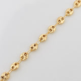 Cadena Gc 10.25gr / 61.8cm / 4.31mm Oro Amarillo 18K &