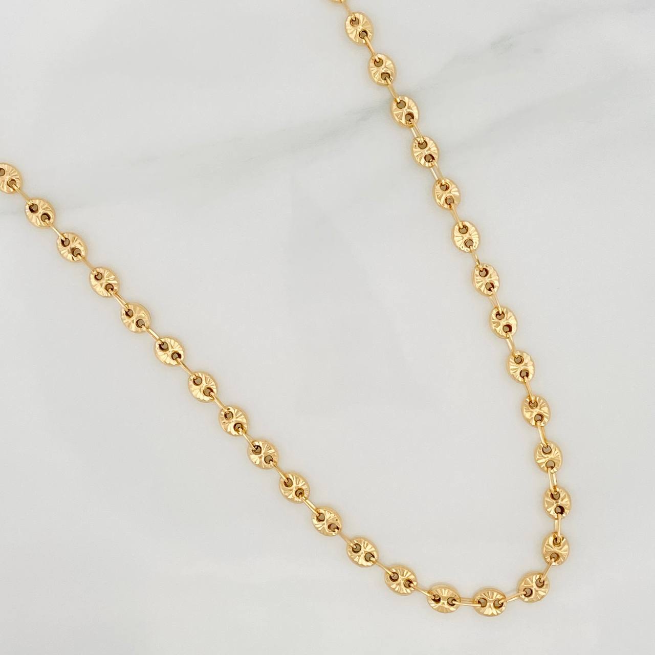 Cadena Gc 10.4gr / 61cm / 4.35mm Oro Amarillo 18K &