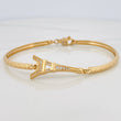 Pulso Paris Reticulado 10.55gr / 19.6cm / 3.55mm Oro Amarillo 18K