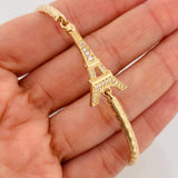 Pulso Paris Reticulado 10.55gr / 19.6cm / 3.55mm Oro Amarillo 18K