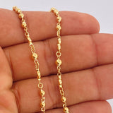 Rosario Virgen Milagrosa 7.75gr / 44.5cm / Oro Amarillo 18K &