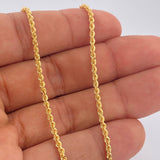 Cadena Lazo  3.45gr / 60cm / 2.05mm Oro Amarillo +3 &