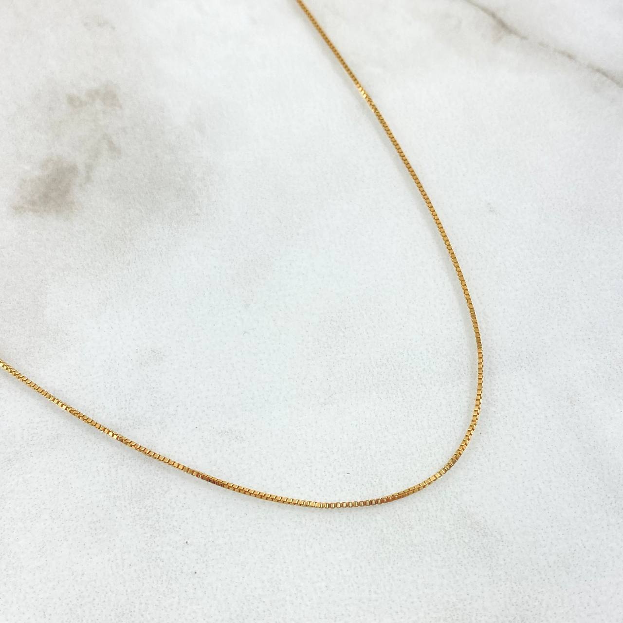 Cadena Veneciana 1.9gr / 60cm / +3 Oro 18K *
