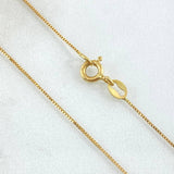 Cadena Veneciana 1.9gr / 60cm / +3 Oro 18K *