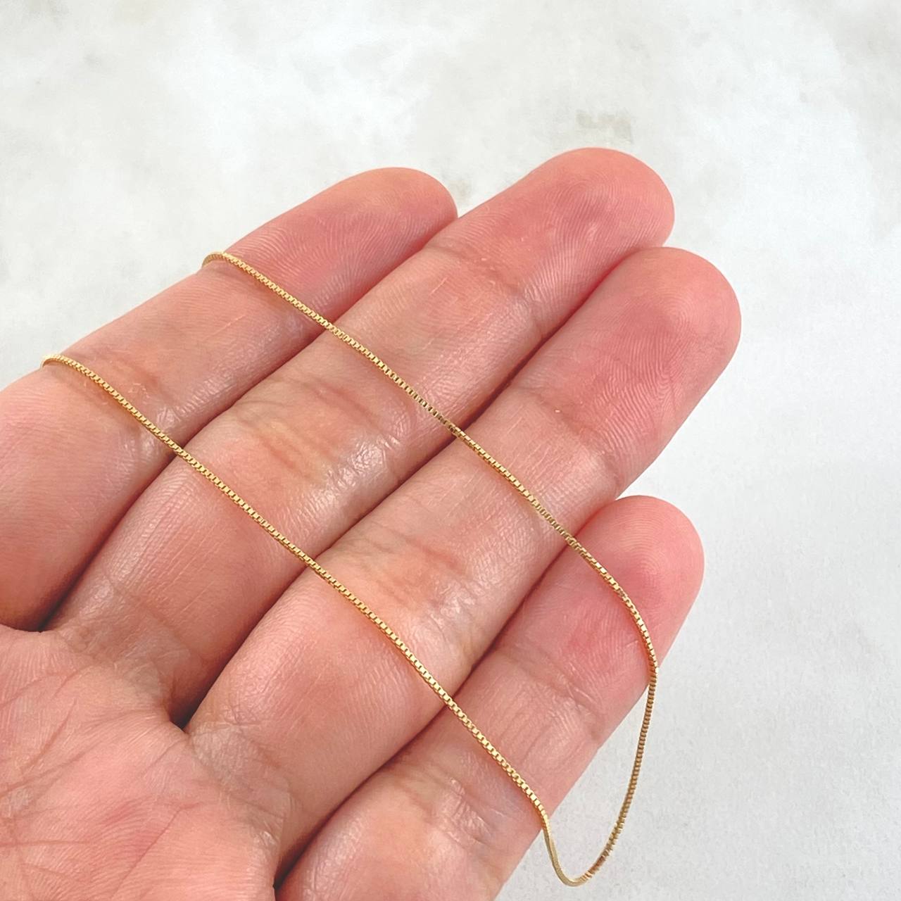 Cadena Veneciana 1.9gr / 60cm / +3 Oro 18K *