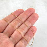 Cadena Veneciana 2.1gr / 60cm / Oro Amarillo +3 18K