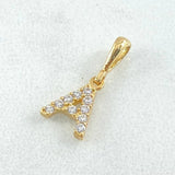 Dije Letra A 0.6gr / 1.5cm / Oro 18K *