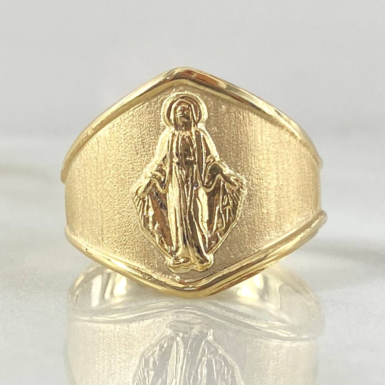 Anillo Virgen Milagrosa 2gr / T8 3/4 / Oro 18K *