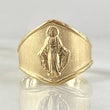 Anillo Virgen Milagrosa 2gr / T8 3/4 / Oro 18K *