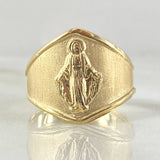 Anillo Virgen Milagrosa 2gr / T8 3/4 / Oro 18K *