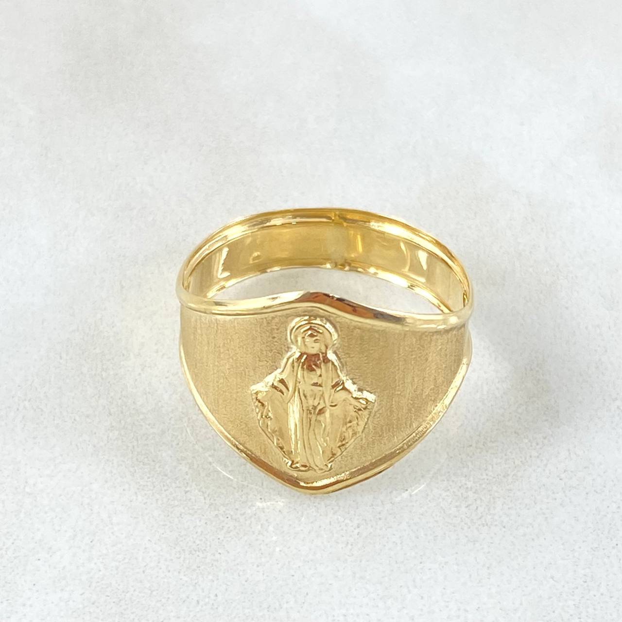 Anillo Virgen Milagrosa 2gr / T8 3/4 / Oro 18K *