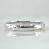 Anillo Argolla Media Caña Matrimonio 4gr / T11 / Oro 18K *