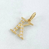 Dije Letra K Silueta 0.95gr / 1.8cm / Oro 18K ©