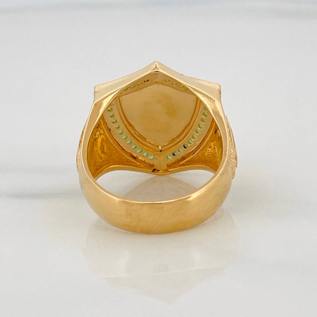 Anillo Virgen de Guadalupe 9.95g / T9 1/2 Oro Amarillo 18K