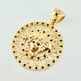 Dije Medusa 6.7gr / 3.8cm / Oro Amarillo 18K