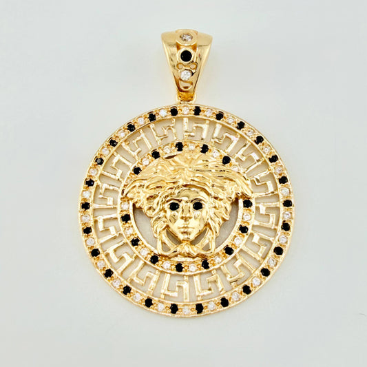 Dije Medusa 6.7gr / 3.8cm / Oro Amarillo 18K