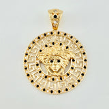 Dije Medusa 6.7gr / 3.8cm / Oro Amarillo 18K