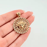 Dije Medusa 6.7gr / 3.8cm / Oro Amarillo 18K
