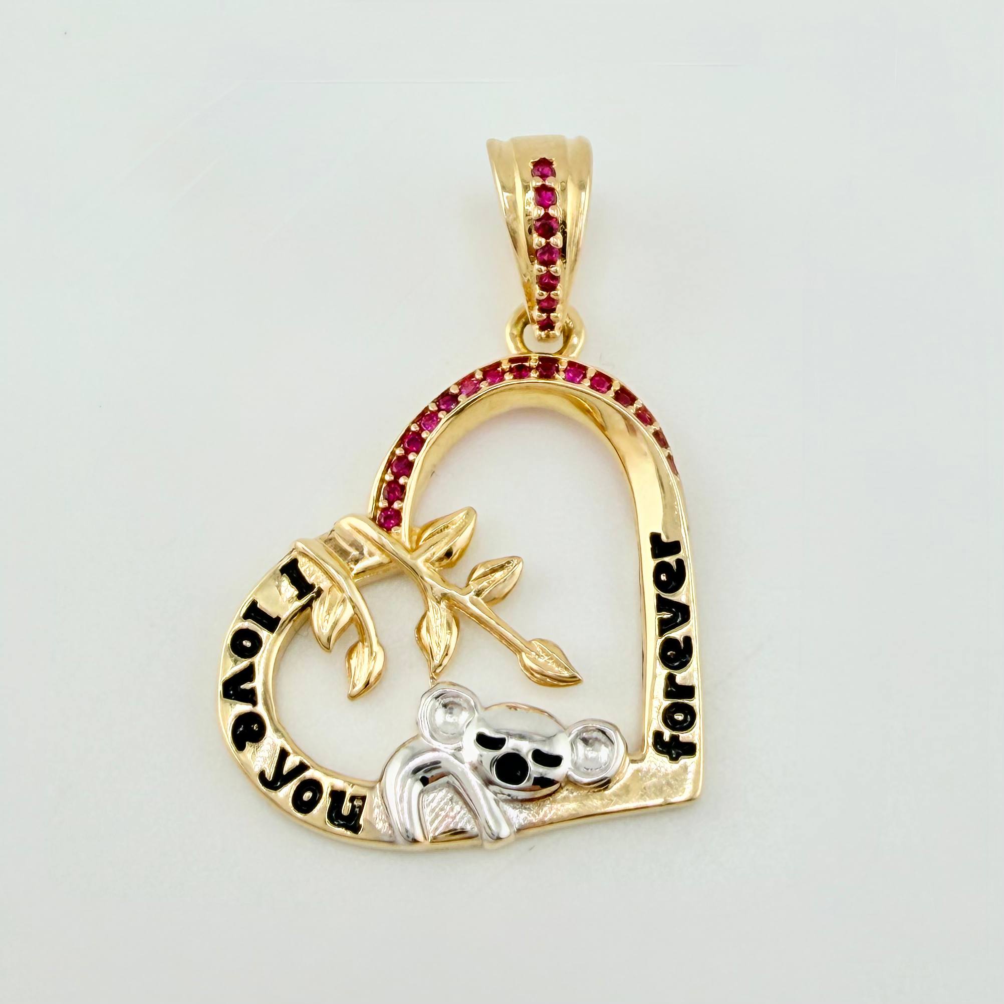 Dije Muerdago Coala 3.7gr / 3cm / Oro Amarillo 18K