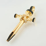 Dije Cruz Clavo 16.3gr / 7.5cm / Oro Amarillo 18K