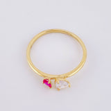 Anillo Gota 1.75gr / T8 1/4 / Oro Amarillo 18K