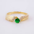 Anillo Lineas Bifurcar  2.1gr / T6 / Oro Amarillo 18K ©
