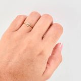 Anillo Silueta Corazon 0.95gr / T5 3/4 / Oro Amarillo 18K ©