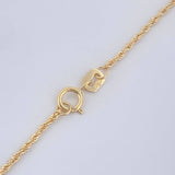 Set Cadena y Dije Lazo + Cruz 1.45gr / 40cm / Oro Amarillo 18K (Oferta) &