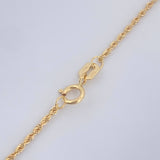 Set Cadena y Dije Lazo + Corazon 1.3gr / 50cm / Oro Amarillo 18K (Oferta) &